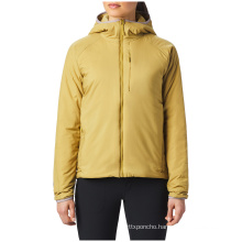 Recycled Nylon Super warmth hooded insulation winter jacket for women